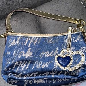 Small gently used real authentic Coach purse
